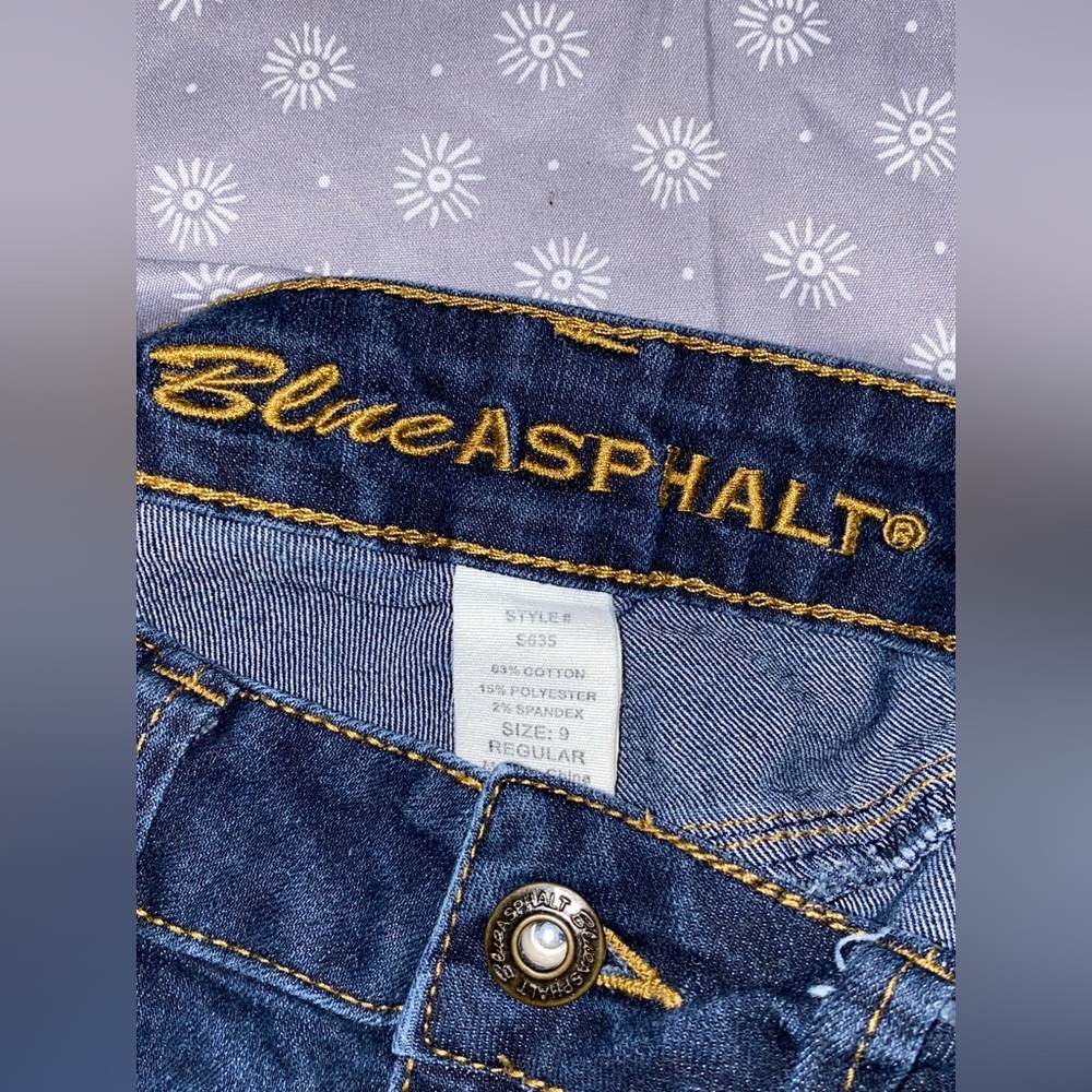 Blue Asphalt dark blue regular/skinny jeans